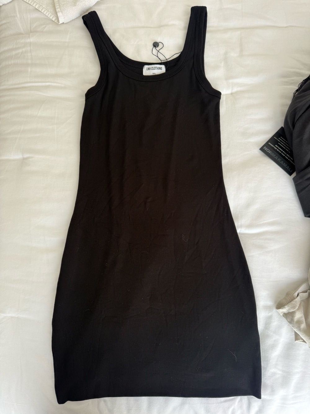 LNA RIBBED DRESS